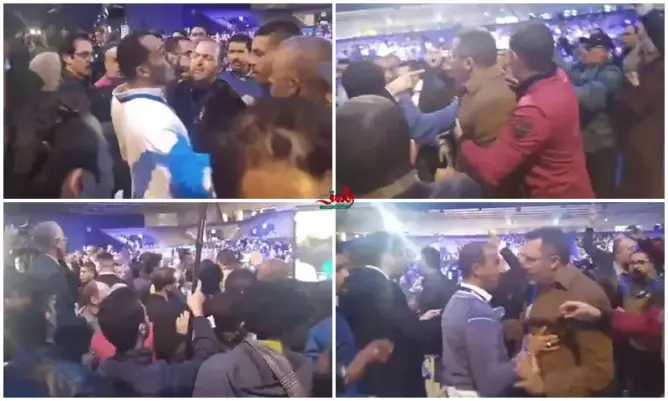مؤتمر البام “ينفجر” في بدايته.. اشتباكات وفوضى وهروب قياديين (فيديو وصور)