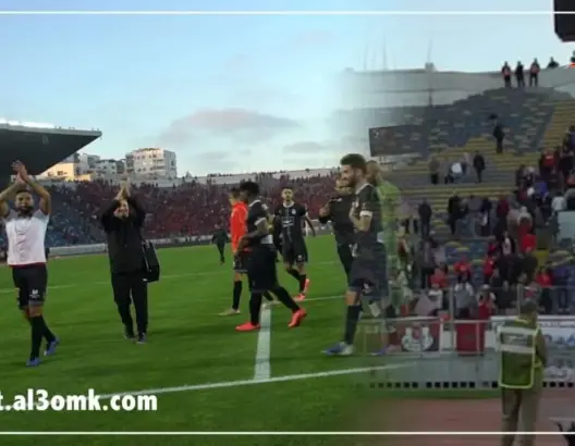 لاعبو الفتح يحيون الجماهير بعد التعادل أمام الوداد(فيديو)