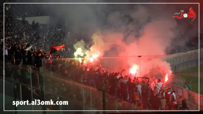 جماهير مولودية الجزائر تشعل دونور بكركاج خيالي(فيديو)