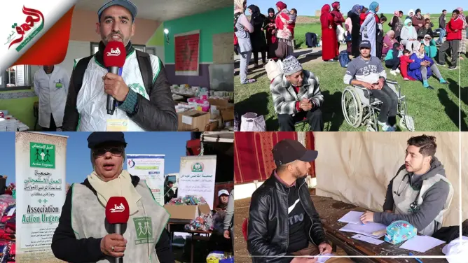 عشرات الأسر تستفيد من حملة صحية اجتماعية ضواحي إفران (فيديو)