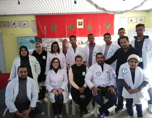 500 مستفيد من قياس النظر بالحوز.. وتسليم 180 نظارة مجانا