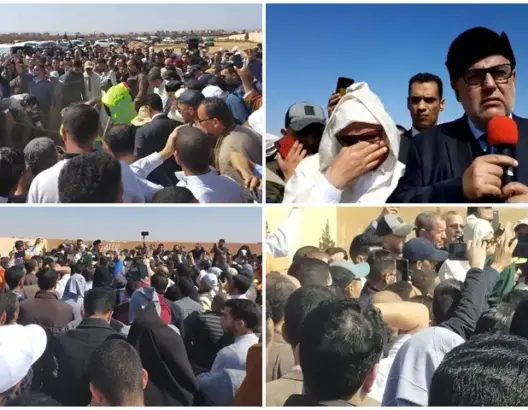 بنكيران يذرف الدموع بجنازة بوغضن.. ويصرح: كنت أطلب منه أن يعلمني بعض الأشياء (فيديو)