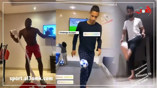 بانون وكازادي يشاركون في تحدي للقضاء على كورونا (فيديو)