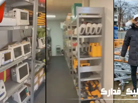 أبو زعيتر يتبرع بمعدات طبية للمستشفيات لمواجهة “كورونا” (فيديو)