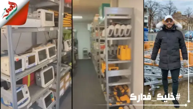 أبو زعيتر يتبرع بمعدات طبية للمستشفيات لمواجهة “كورونا” (فيديو)