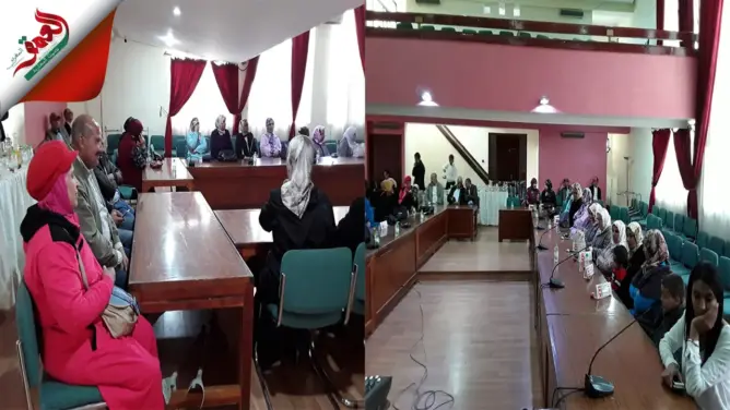 جماعة الحاجب تحتفي بنسائها الموظفات باليوم العالمي للمرأة