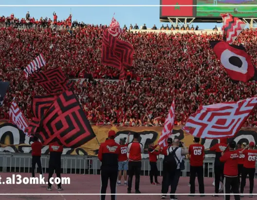 جماهير الوداد تبدع بآلة الترومبيت (فيديو)