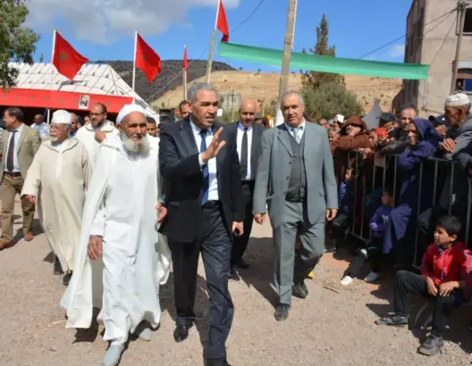 انطلاق مهرجان الفروسية بجماعة تاونزة بأزيلال