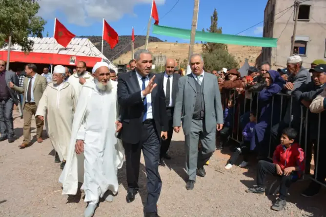 انطلاق مهرجان الفروسية بجماعة تاونزة بأزيلال