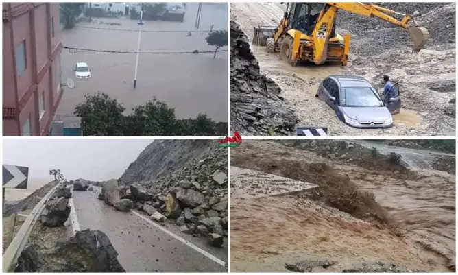 فيضانات الشمال .. نجت الأرواح وفُقِدت الممتلكات (فيديوهات وصور)
