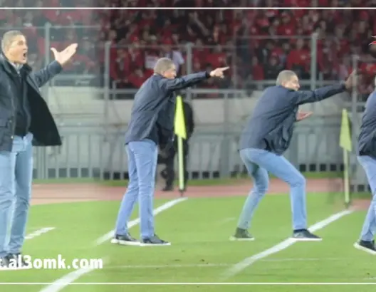 إنفعال وغضب.. هكذا كان غاريدو في مباراة الوداد والنجم الساحلي (فيديو)