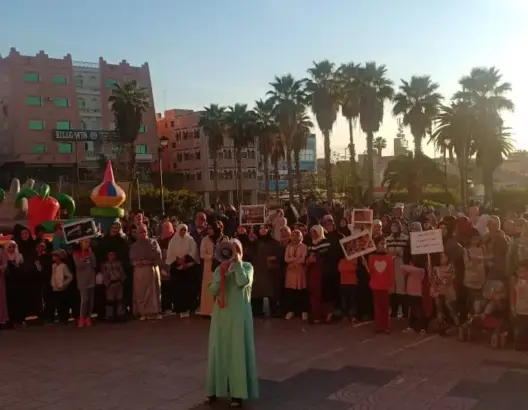 نساء ببني ملال يخلدن 8 مارس بوقفة رمزية