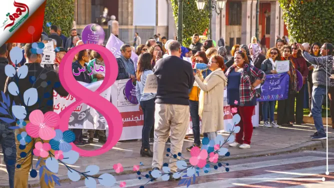 8 مارس .. هيئات تحتج أمام البرلمان للمطالبة بتفعيل حقوق للمرأة (فيديو)