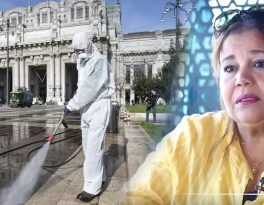 من بؤرة كورونا بإيطاليا.. ممثلة مغربية توجه رسالة للمغاربة (فيديو)