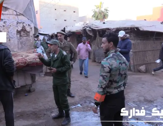 سلطات إنزكان تتدخل في أكبر حي شعبي بسوس