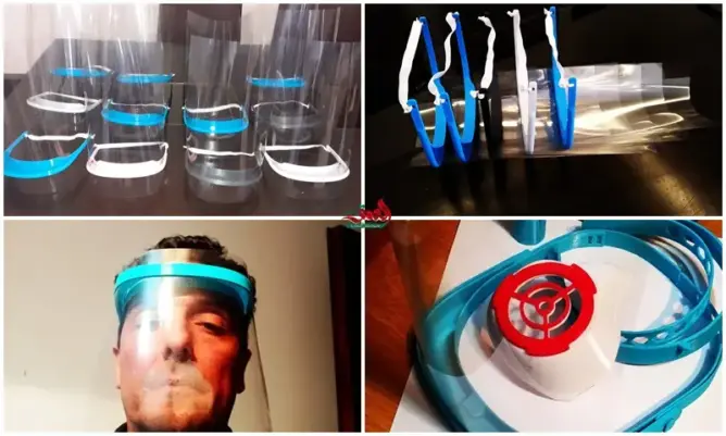 مهندس بتطوان يصنع أقنعة بتقنية “3D” ويوزعها مجانا على المستشفيات (صور)