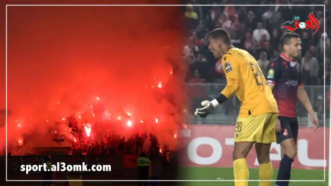 هكذا أوقفت جماهير الوداد المباراة من أجل إلتقاط الأنفاس بعد ضغط النجم الساحلي(فيديو)