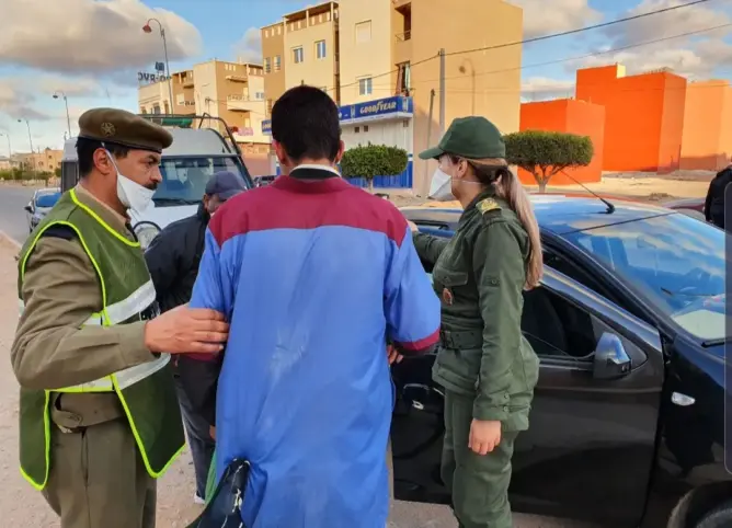 توقيف أزيد من مليون ونصف مغربي بسبب خرق حالة الطوارئ منذ يوليوز