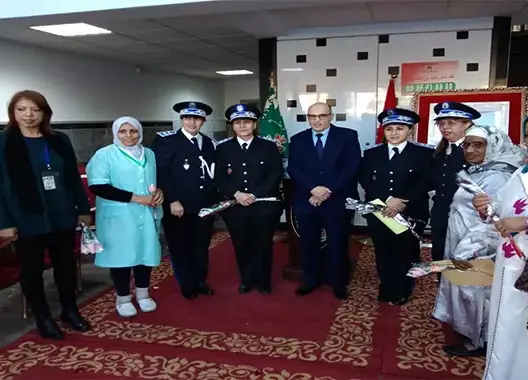 شرطة مكناس تحتفي بنسائها الشرطيات (صور)
