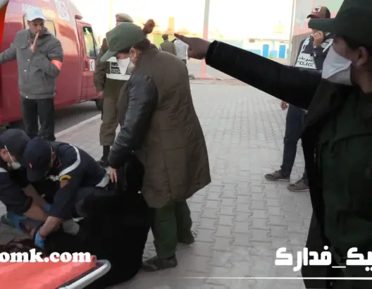 في زمن “كورونا”.. “القايدة فاطمة” تتدخل لإنقاذ سيدة تعرضت لحادث سير بإنزكان (فيديو)