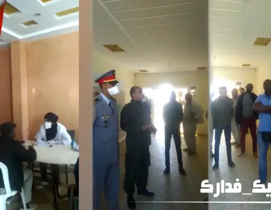 العالقون بـ”الكركرات”.. هكذا استقبلت السلطات الأجانب من دول إفريقية (فيديو)