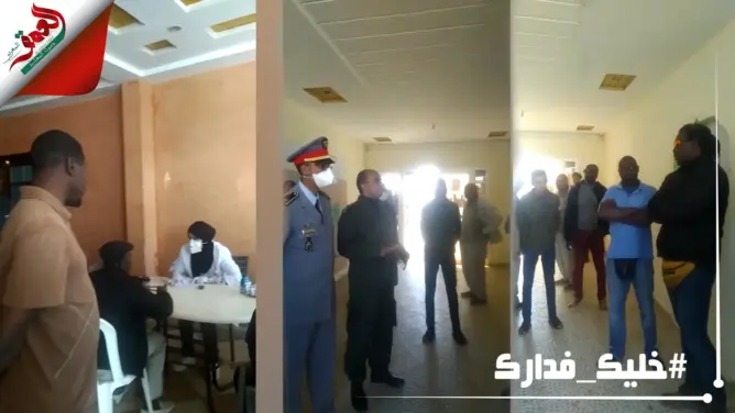 العالقون بـ”الكركرات”.. هكذا استقبلت السلطات الأجانب من دول إفريقية (فيديو)