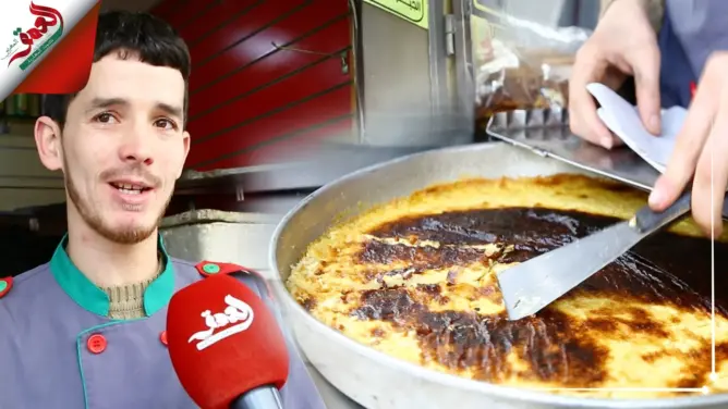حمزة.. طنجاوي عاد من بلاد الغربة ليتفنن في إعداد أكلة يهودية “الكالينتي” (فيديو)