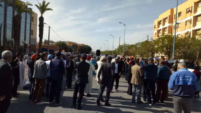 حقوقيون يحتشدون في وقفة للاحتجاج على “التضييق” باليوسفية