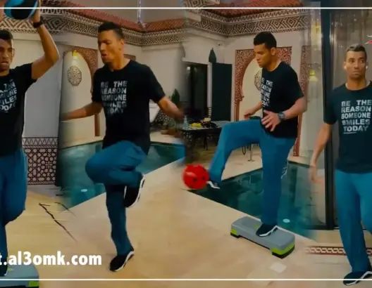 عزيمة وإصرار وحجر صحي.. هكذا يجري التكناوتي حصصه التدريبية في منزله (فيديو)