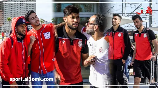 بعثة الوداد تسافر عبر “TGV” وتحظى بإستقبال كبير (فيديو)