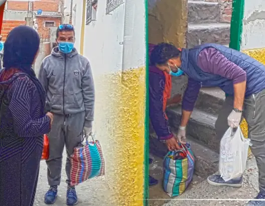 بعد إغلاق المقاهي والمطاعم.. مبادرة إنسانية بتطوان لدعم المتضررين من “كورونا” (فيديو وصور)
