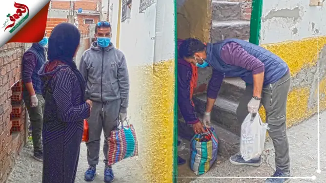 بعد إغلاق المقاهي والمطاعم.. مبادرة إنسانية بتطوان لدعم المتضررين من “كورونا” (فيديو وصور)