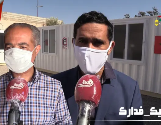 شركة تُحول حاويات شاحنات لغرف لاستقبال مرضى كورونا وتهديها لمسشتفى إنزكان (فيديو)