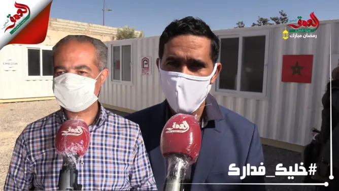 شركة تُحول حاويات شاحنات لغرف لاستقبال مرضى كورونا وتهديها لمسشتفى إنزكان (فيديو)