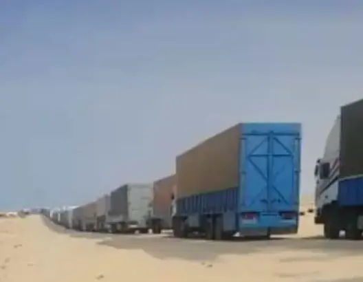 موريتانيا توفر تسهيلات لسائقي الشاحنات المغاربة لتموين السوق المحلية بالمواد الغذائية