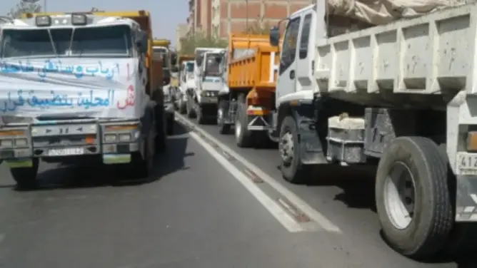 نقابة تطالب المسؤولين عن “حظر التجول الليلي” تيسير تنقل السائقين المهنيين بشاحناتهم