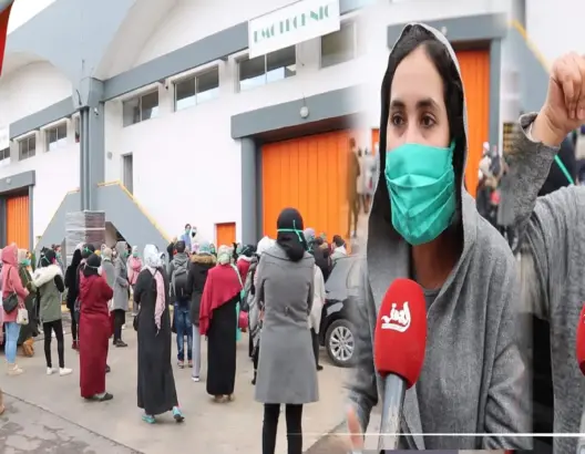 بعد إصابة زميلتهن بـ”كورونا”.. عاملات مصنع بالبيضاء يدخلن في حالة هستيرية من البكاء (فيديو)