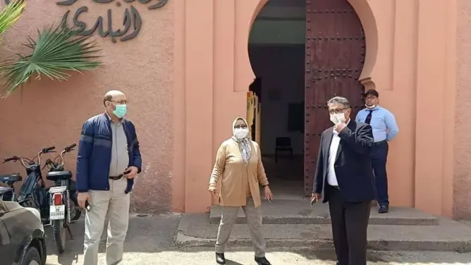 مراكش.. تخصيص فضاءات إيواء لحماية المشردين والأفارقة من كورونا (صور)