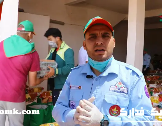 كشافة المغرب بأيت ملول..مئات القفف للأسر المعوزة وحضور وازن في أزمة كورونا (فيديو)