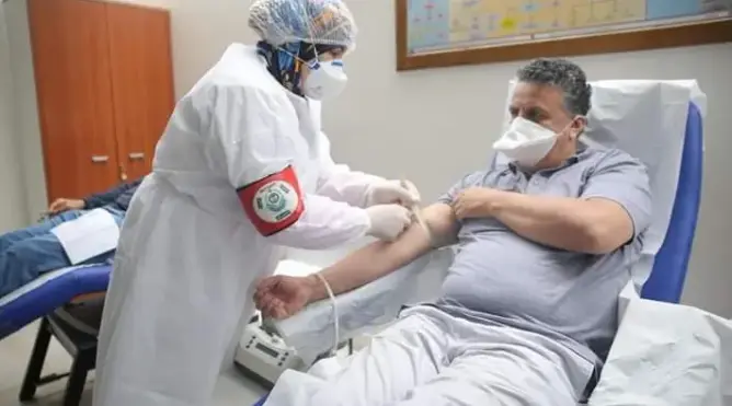 بالصور.. وهبي يترأس بالرباط حملة التبرع بالدم التي دعا إليها الحزب
