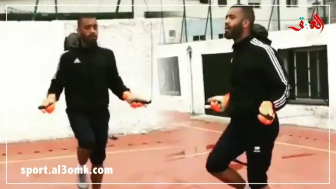 عزيمة وإصرار.. هكذا يجري زهير العروبي التداريب في الحجر الصحي(فيديو)