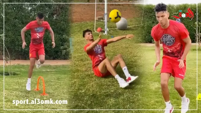 قوة وعزيمة.. تدريبات شاقة لأشرف داري (فيديو)