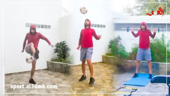 هكذا يستعد السعيدي في الحجر الصحي بعد العودة من الإصابة (فيديو)