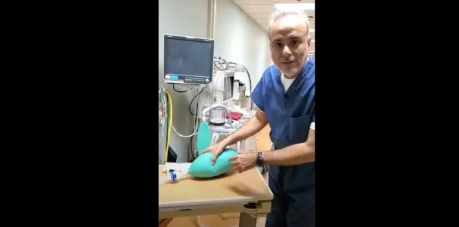 سعود.. طبيب يبتكر جهاز تنفس يستعمله 7 مرضى في نفس الوقت (فيديو)