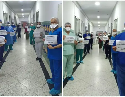 أطباء يناشدون المغاربة: نحن في المشفى من أجلكم.. ابقوا بمنازلكم من أجلنا (صور)