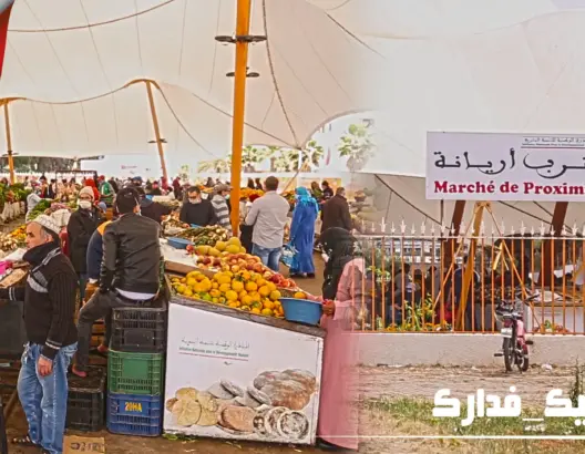 في أزمة كورونا.. سوق نموذجي للخضر بسلا ينتظم فيه الباعة المتجولون (فيديو)
