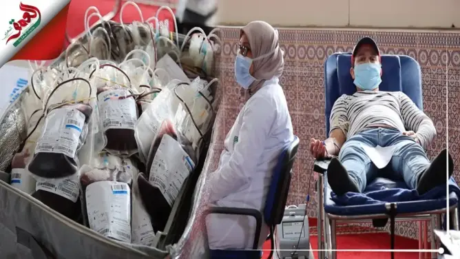 في ظل الحظر الصحي.. تجار سوق الجملة بالدار البيضاء يلبون نداء التبرع بالدم (فيديو)