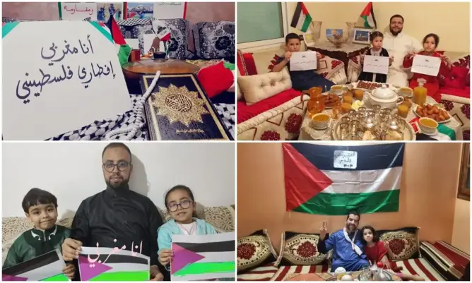 “إفطاري مقدسي” .. نشطاء مغاربة يتضامنون مع المقدسيين بطريقتهم الخاصة
