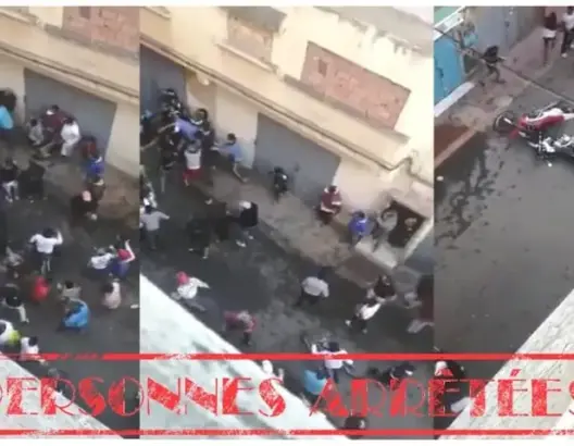 أمن سلا يوقف 5 أشخاص بشبهة خرق الطوارئ وتعنيف عناصر الشرطة (فيديو)