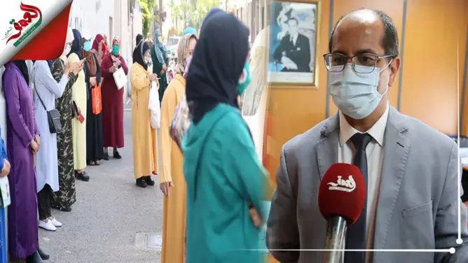 عمال يحتجون بالبيضاء لعدم استفادتهم من دعم الدولة .. والـCNSS يوضح (فيديو)